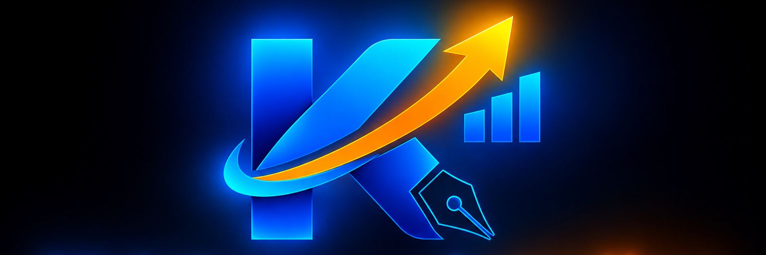 neon krishanparit.online growth logo